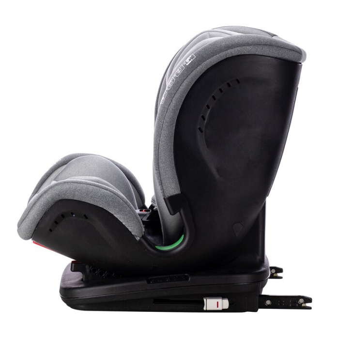 Scaun auto, FreeON, Trex, Pentru copii, I-Size, 76 - 150 cm, Tehnologie Isofix + Top Tether, Spatar si tetiera reglabile, Conform ECE R129, Grey [4]