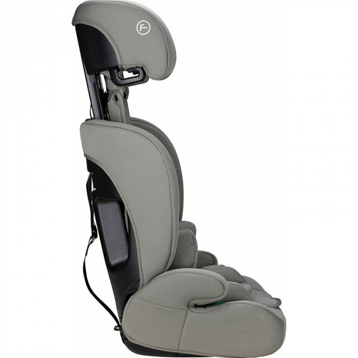 Scaun auto, FreeON, Uran, Pentru copii, I-Size, 76 - 150 cm/ 1 - 12 ani, Cu tetiera reglabila in 14 pozitii, Conform cu standardul european de securitate ECE R129, Khaki Grey [6]