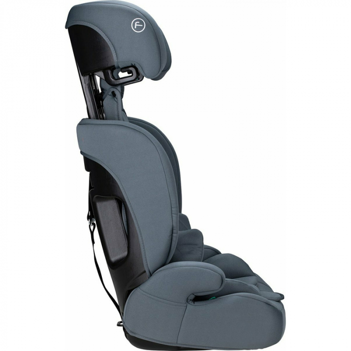 Scaun auto, FreeON, Uran, Pentru copii, I-Size, 76 - 150 cm/ 1 - 12 ani, Cu tetiera reglabila in 14 pozitii, Conform cu standardul european de securitate ECE R129, Dark Grey [7]