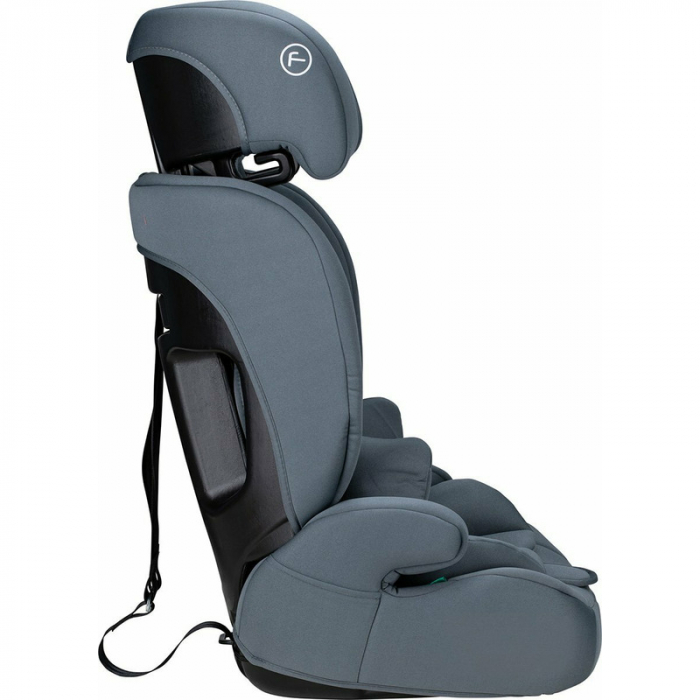 Scaun auto, FreeON, Uran, Pentru copii, I-Size, 76 - 150 cm/ 1 - 12 ani, Cu tetiera reglabila in 14 pozitii, Conform cu standardul european de securitate ECE R129, Dark Grey [9]