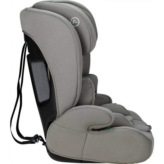 Scaun auto, FreeON, Uran, Pentru copii, I-Size, 76 - 150 cm/ 1 - 12 ani, Cu tetiera reglabila in 14 pozitii, Conform cu standardul european de securitate ECE R129, Khaki Grey [14]