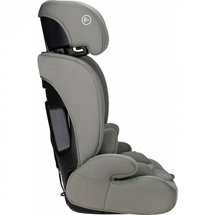 Scaun auto, FreeON, Uran, Pentru copii, I-Size, 76 - 150 cm/ 1 - 12 ani, Cu tetiera reglabila in 14 pozitii, Conform cu standardul european de securitate ECE R129, Khaki Grey [8]