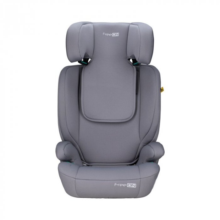 Scaun auto, FreeON, Vega, I-Size, Grupa 2/3, 100-150 cm, 4-12 ani, Cu husa detasabila, Cu cotiere, Cu tetiera reglabila 14 pozitii, Conform cu standardul european de securitate ECE R129, Gri [6]