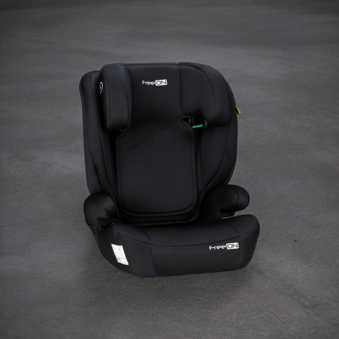 Scaun auto, FreeON, Vega, I-Size, Grupa 2/3, 100-150 cm, 4-12 ani, Cu husa detasabila, Cu cotiere, Cu tetiera reglabila 14 pozitii, Conform cu standardul european de securitate ECE R129, Negru [3]