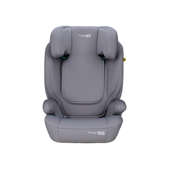 Scaun auto, FreeON, Vega, I-Size, Grupa 2/3, 100-150 cm, 4-12 ani, Cu husa detasabila, Cu cotiere, Cu tetiera reglabila 14 pozitii, Conform cu standardul european de securitate ECE R129, Gri [8]