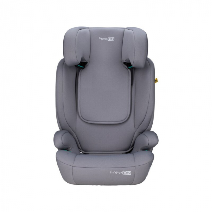 Scaun auto, FreeON, Vega, I-Size, Grupa 2/3, 100-150 cm, 4-12 ani, Cu husa detasabila, Cu cotiere, Cu tetiera reglabila 14 pozitii, Conform cu standardul european de securitate ECE R129, Gri [7]