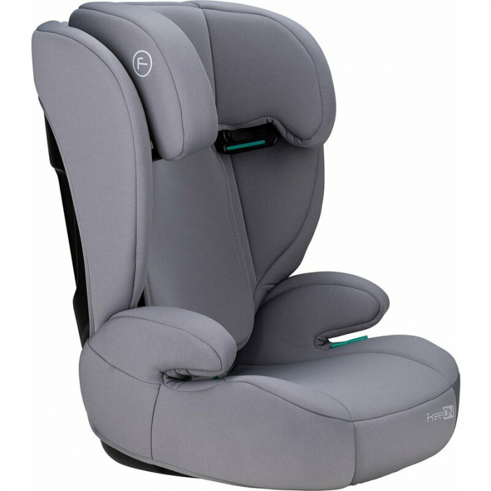 Scaun auto, FreeON, Vega, I-Size, Grupa 2/3, 100-150 cm, 4-12 ani, Cu husa detasabila, Cu cotiere, Cu tetiera reglabila 14 pozitii, Conform cu standardul european de securitate ECE R129, Gri [4]