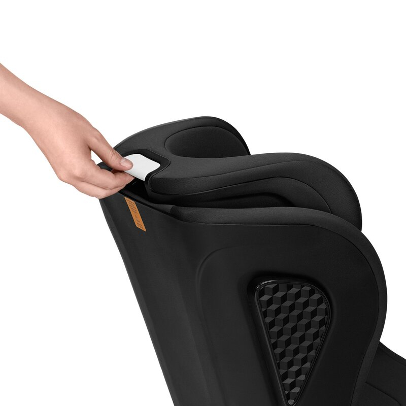 Scaun auto i-Size, Lionelo, Neal, Spatar reglabil in 4 pozitii, Tetiera in 10 pozitii, Suport sticla inclus, 15-36 Kg, 100-150 cm, Cu Isofix, Conform ECE R129, Negru [10]