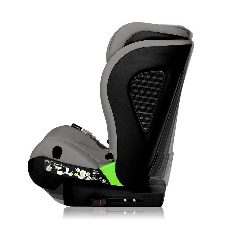 Scaun auto i-Size, Lionelo, Neal, Spatar reglabil in 4 pozitii, Tetiera in 10 pozitii, Suport sticla inclus, 15-36 Kg, 100-150 cm, Cu Isofix, Conform ECE R129, Verde Turquoise [8]