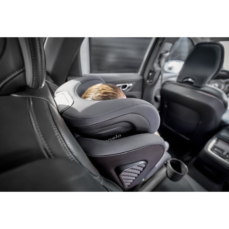 Scaun auto i-Size, Lionelo, Neal, Spatar reglabil in 4 pozitii, Tetiera in 10 pozitii, Suport sticla inclus, 15-36 Kg, 100-150 cm, Cu Isofix, Conform ECE R129, Albastru [31]