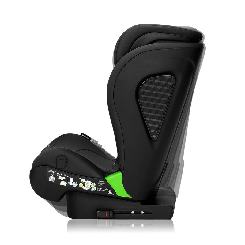 Scaun auto i-Size, Lionelo, Neal, Spatar reglabil in 4 pozitii, Tetiera in 10 pozitii, Suport sticla inclus, 15-36 Kg, 100-150 cm, Cu Isofix, Conform ECE R129, Negru [9]