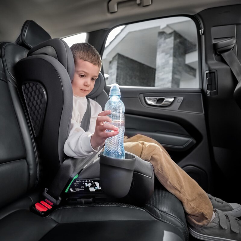 Scaun auto i-Size, Lionelo, Neal, Spatar reglabil in 4 pozitii, Tetiera in 10 pozitii, Suport sticla inclus, 15-36 Kg, 100-150 cm, Cu Isofix, Conform ECE R129, Verde Turquoise [26]