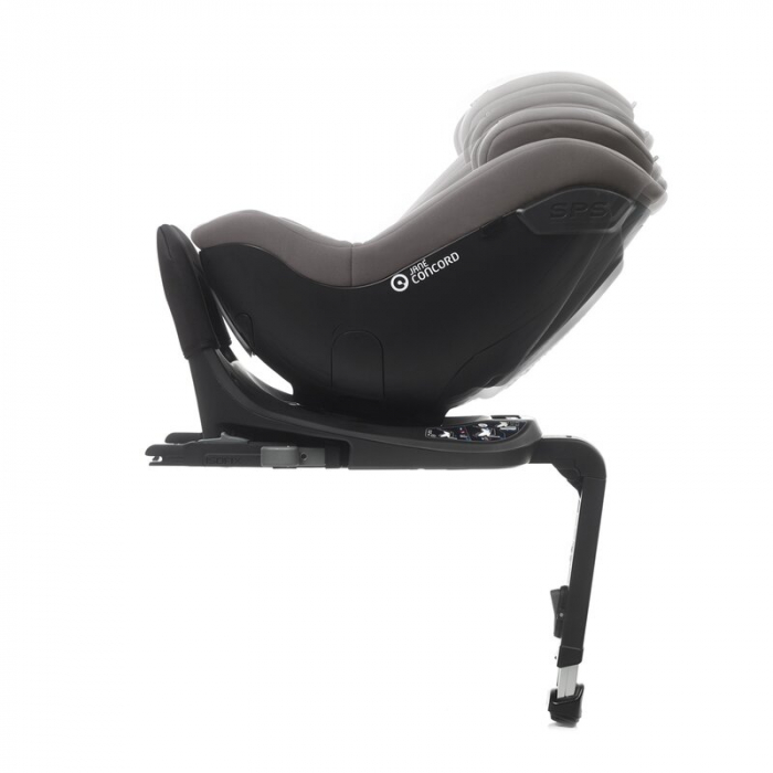 Scaun auto, Jane, Iflow I-Size, Rotire 360 grade, 40 - 105 cm, Cu Isofix si picior stabilizator, Protectie superioara in caz de impact lateral - SPS, Conform cu standardul european de securitate ECE R [3]