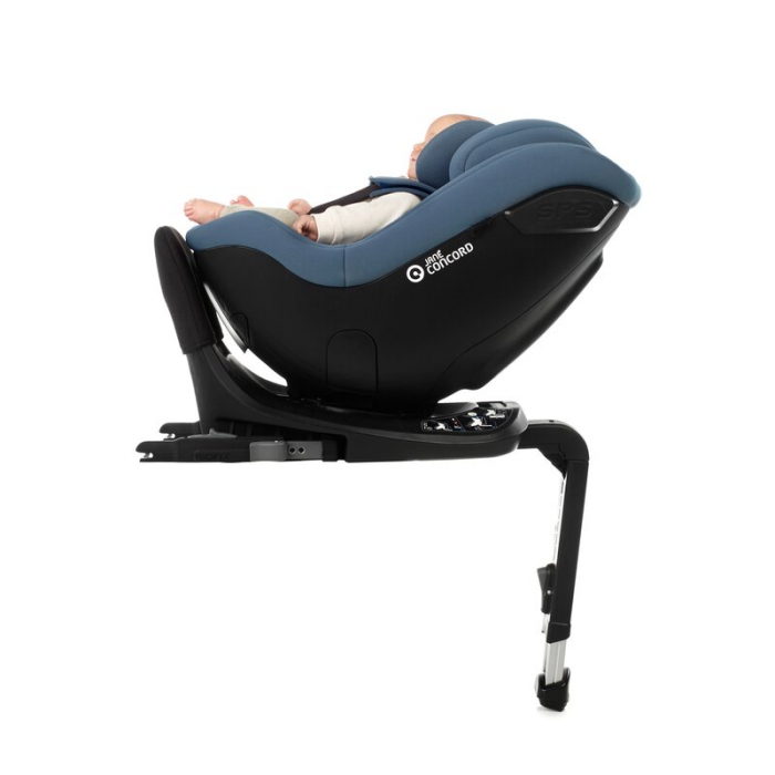 Scaun auto, Jane, Iflow I-Size, Rotire 360 grade, 40 - 105 cm, Cu Isofix si picior stabilizator, Protectie superioara in caz de impact lateral - SPS, Conform cu standardul european de securitate ECE R [22]