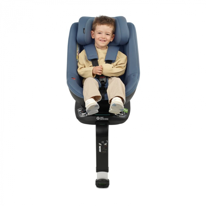 Scaun auto, Jane, Iflow I-Size, Rotire 360 grade, 40 - 105 cm, Cu Isofix si picior stabilizator, Protectie superioara in caz de impact lateral - SPS, Conform cu standardul european de securitate ECE R [18]