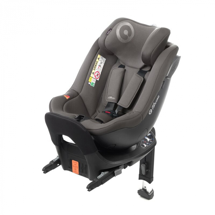 Scaun auto, Jane, Iflow I-Size, Rotire 360 grade, 40 - 105 cm, Cu Isofix si picior stabilizator, Protectie superioara in caz de impact lateral - SPS, Conform cu standardul european de securitate ECE R [1]