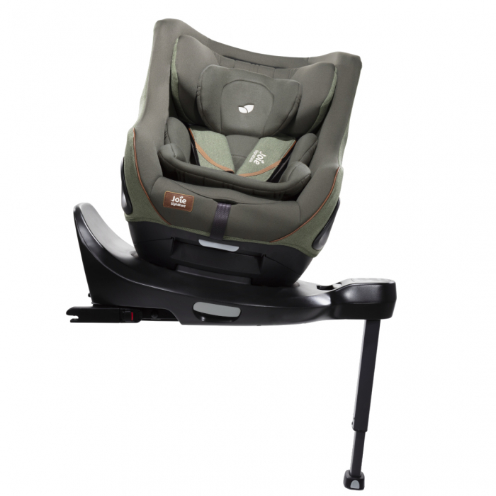 Set scaun auto rotativ i-Size Joie i-Harbour Signature Pine, 40-105 cm + Baza i-Size i-Base Encore, testat ADAC si certificat R129 [5]