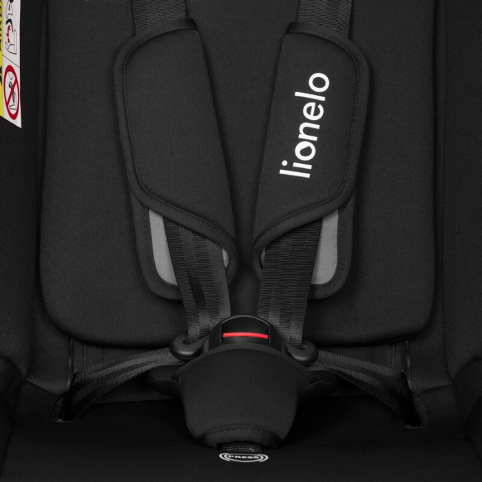 Scaun auto, Lionelo, Aart i-Size, Cu spatar inclinabil in 4 pozitii, Cu tetiera reglabila in 13 pozitii, 0-36 Kg, 40-150 cm, Cu centura siguranta in 3 puncte, Conform cu ECE R129/03, Gri [16]