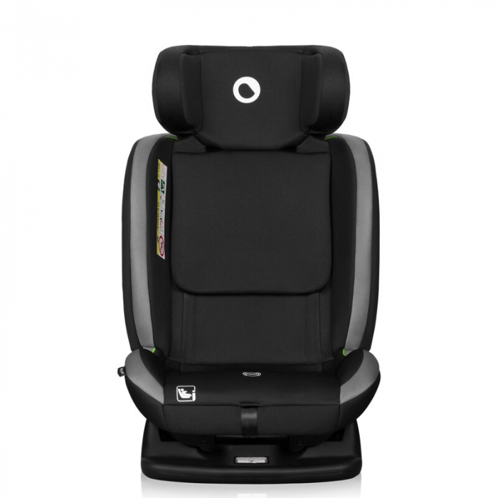 Scaun auto, Lionelo, Aart i-Size, Cu spatar inclinabil in 4 pozitii, Cu tetiera reglabila in 13 pozitii, 0-36 Kg, 40-150 cm, Cu centura siguranta in 3 puncte, Conform cu ECE R129/03, Gri [8]