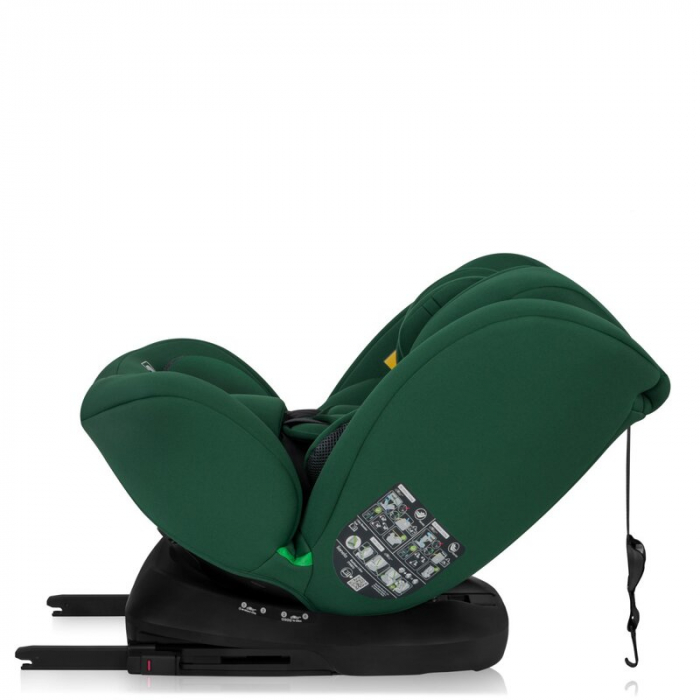 Scaun auto, Lionelo, Bastiaan i-Size, 4 in 1, Protectie laterala, Cu spatar inclinabil in 4 pozitii, Cu tetiera reglabila in 7 pozitii, Rotire 360 grade, Top Tether, 0-36 Kg, 40-150 cm, Cu Isofix, Con [15]