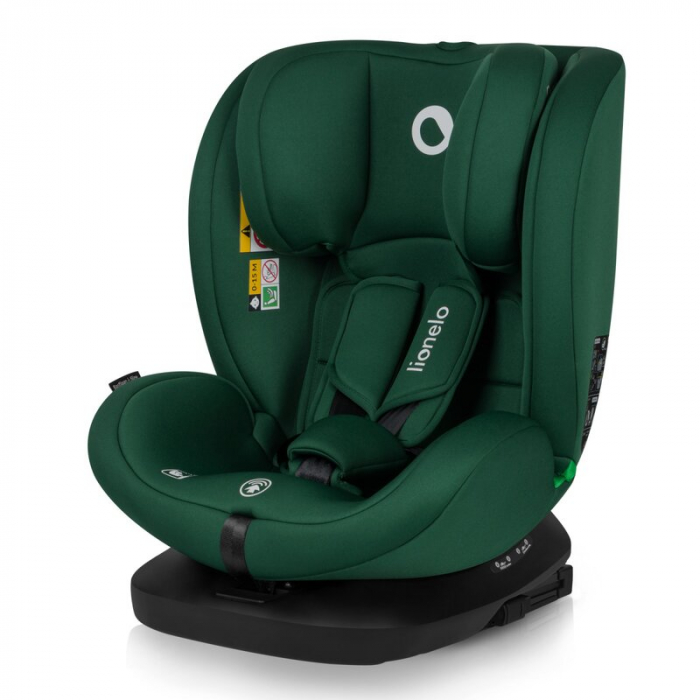 Scaun auto, Lionelo, Bastiaan i-Size, 4 in 1, Protectie laterala, Cu spatar inclinabil in 4 pozitii, Cu tetiera reglabila in 7 pozitii, Rotire 360 grade, Top Tether, 0-36 Kg, 40-150 cm, Cu Isofix, Con [1]