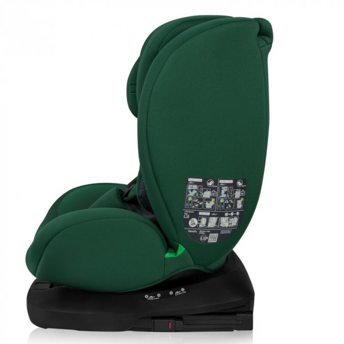 Scaun auto, Lionelo, Bastiaan i-Size, 4 in 1, Protectie laterala, Cu spatar inclinabil in 4 pozitii, Cu tetiera reglabila in 7 pozitii, Rotire 360 grade, Top Tether, 0-36 Kg, 40-150 cm, Cu Isofix, Con [11]