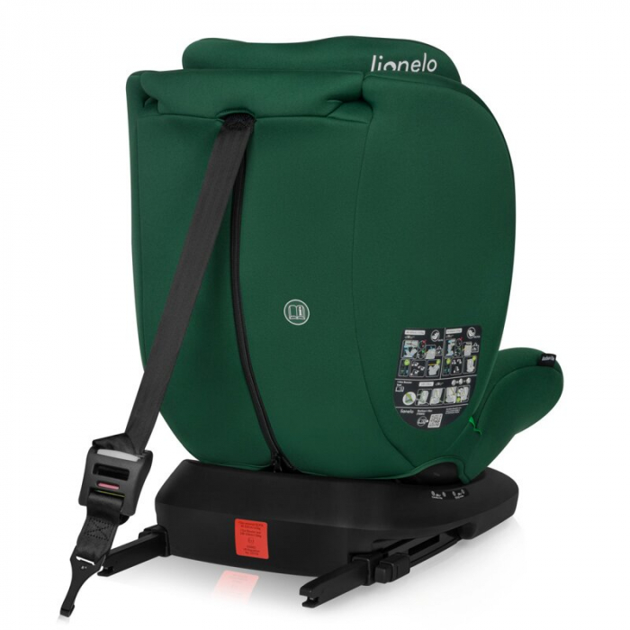 Scaun auto, Lionelo, Bastiaan i-Size, 4 in 1, Protectie laterala, Cu spatar inclinabil in 4 pozitii, Cu tetiera reglabila in 7 pozitii, Rotire 360 grade, Top Tether, 0-36 Kg, 40-150 cm, Cu Isofix, Con [13]