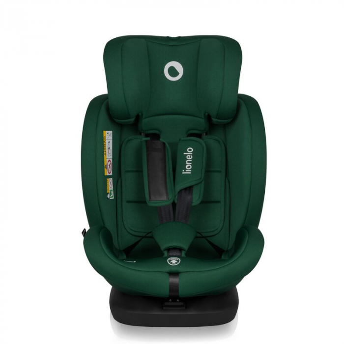 Scaun auto, Lionelo, Bastiaan i-Size, 4 in 1, Protectie laterala, Cu spatar inclinabil in 4 pozitii, Cu tetiera reglabila in 7 pozitii, Rotire 360 grade, Top Tether, 0-36 Kg, 40-150 cm, Cu Isofix, Con [9]
