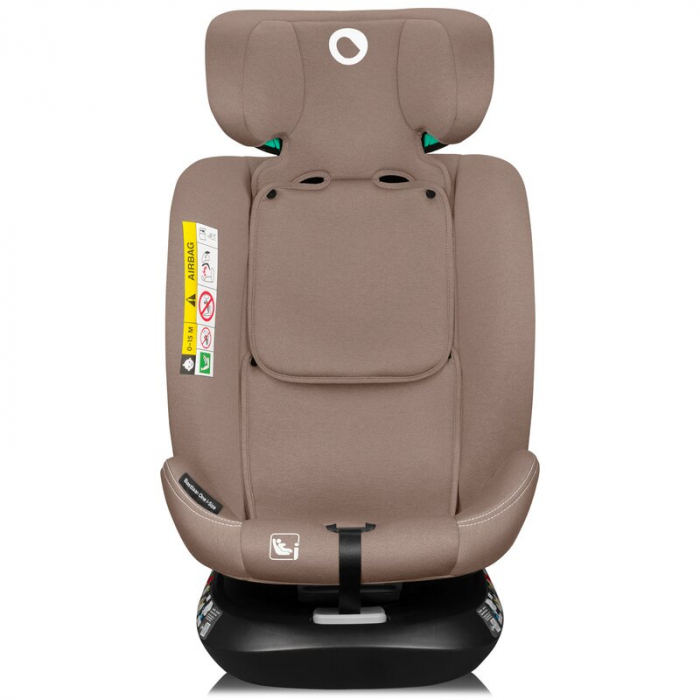 Scaun auto, Lionelo, Bastiaan One i-Size, 4 in 1, Protectie laterala, Cu spatar inclinabil in 4 pozitii, Cu tetiera reglabila in 13 pozitii, Rotire 360 grade, Top Tether, 0-36 Kg, 40-150 cm, Cu Isofix [9]