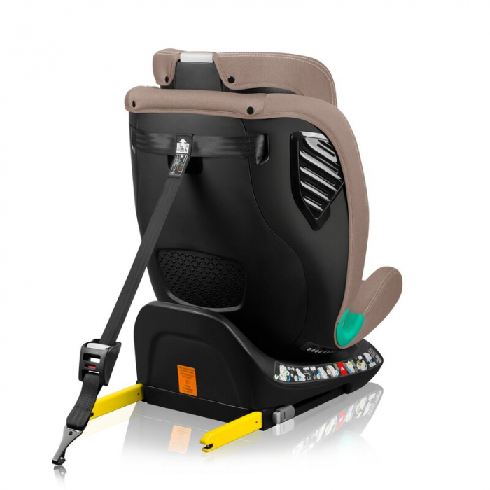 Scaun auto, Lionelo, Bastiaan One i-Size, 4 in 1, Protectie laterala, Cu spatar inclinabil in 4 pozitii, Cu tetiera reglabila in 13 pozitii, Rotire 360 grade, Top Tether, 0-36 Kg, 40-150 cm, Cu Isofix [21]