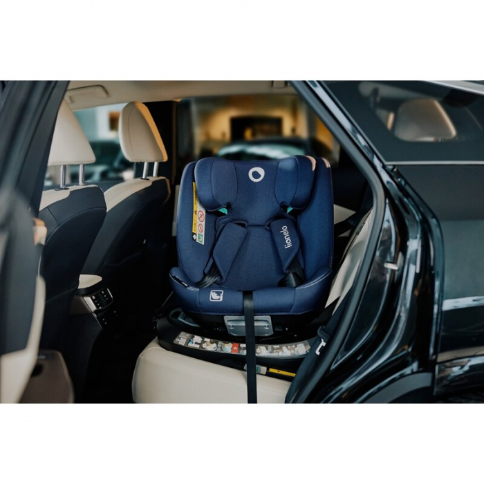 Scaun auto, Lionelo, Bastiaan One i-Size, 4 in 1, Protectie laterala, Cu spatar inclinabil in 4 pozitii, Cu tetiera reglabila in 13 pozitii, Rotire 360 grade, Top Tether, 0-36 Kg, 40-150 cm, Cu Isofix [34]