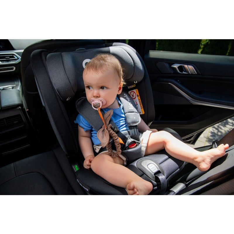 Scaun auto, Lionelo, Bastiaan RWF i-Size, Pozitie de somn, Protectie laterala, Rotire 360 grade, 0-36 Kg, Cu Isofix si Centura Top Tether, Conform cu standardul european de securitate ECE R129, Rosu [28]