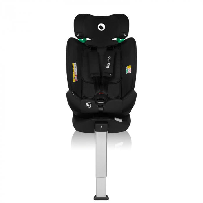 Scaun auto, Lionelo, Braam Air, i-Size, 0-36 Kg, 40-150 cm, Cu isofix si picior de fixare, Protectie laterala, Rotire 360 grade, Ajustare spatar in 5 pozitii, Tetiera reglabila in 14 trepte, Tehnologi [8]