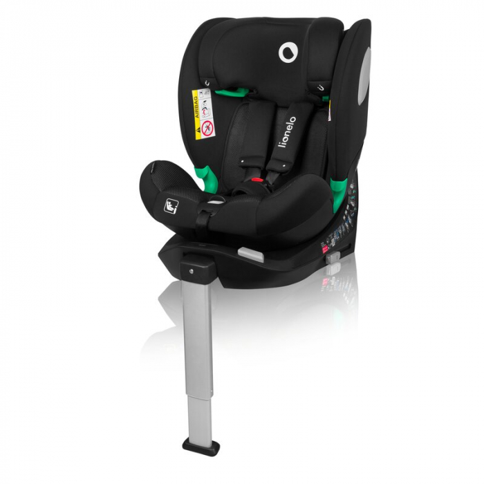 Scaun auto, Lionelo, Braam Air, i-Size, 0-36 Kg, 40-150 cm, Cu isofix si picior de fixare, Protectie laterala, Rotire 360 grade, Ajustare spatar in 5 pozitii, Tetiera reglabila in 14 trepte, Tehnologi [3]