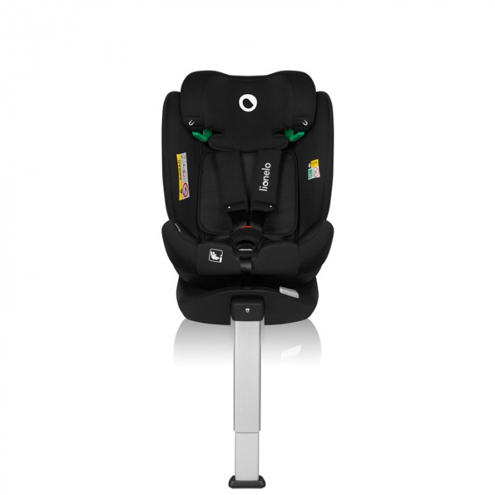 Scaun auto, Lionelo, Braam Air, i-Size, 0-36 Kg, 40-150 cm, Cu isofix si picior de fixare, Protectie laterala, Rotire 360 grade, Ajustare spatar in 5 pozitii, Tetiera reglabila in 14 trepte, Tehnologi [7]