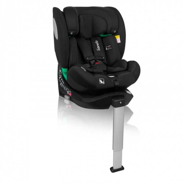 Scaun auto, Lionelo, Braam Air, i-Size, 0-36 Kg, 40-150 cm, Cu isofix si picior de fixare, Protectie laterala, Rotire 360 grade, Ajustare spatar in 5 pozitii, Tetiera reglabila in 14 trepte, Tehnologi [4]