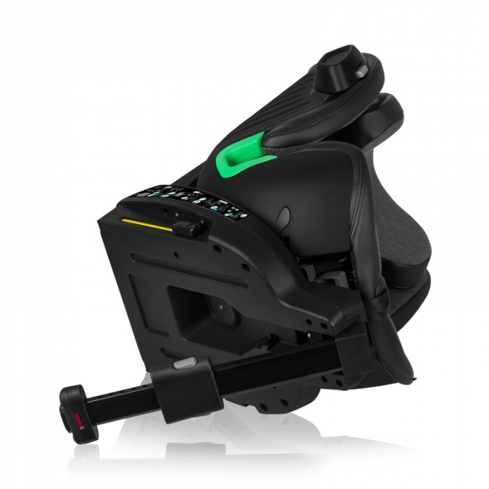 Scaun auto, Lionelo, Harmony i-Size, Rotire 360 grade, Protectie laterala, Cu spatar reglabil in 5 pozitii, Cu tetiera reglabila in 12 pozitii, 0-36 Kg, 40-150 cm, Cu Isofix, Husa din bambus, Conform  [26]
