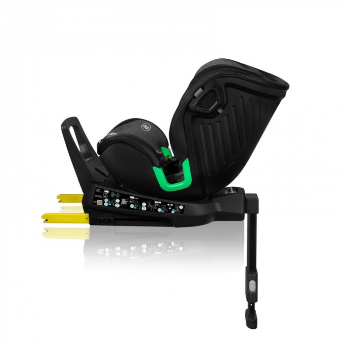Scaun auto, Lionelo, Harmony i-Size, Rotire 360 grade, Protectie laterala, Cu spatar reglabil in 5 pozitii, Cu tetiera reglabila in 12 pozitii, 0-36 Kg, 40-150 cm, Cu Isofix, Husa din bambus, Conform  [32]