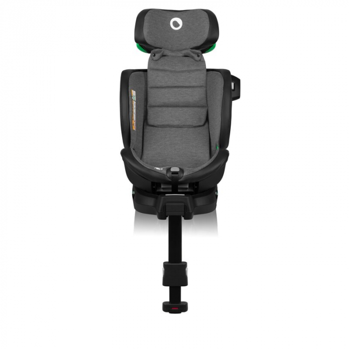 Scaun auto, Lionelo, Harmony i-Size, Rotire 360 grade, Protectie laterala, Cu spatar reglabil in 5 pozitii, Cu tetiera reglabila in 12 pozitii, 0-36 Kg, 40-150 cm, Cu Isofix, Husa din bambus, Conform  [8]