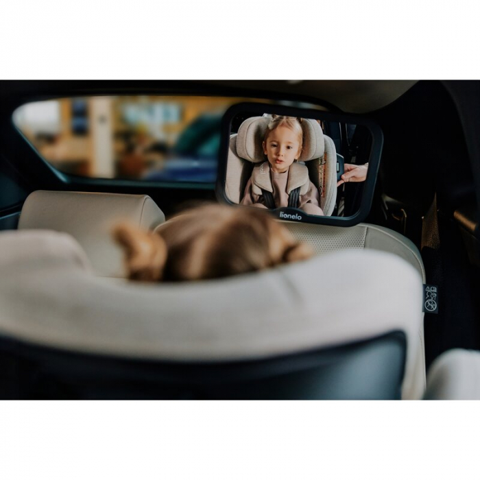 Scaun auto, Lionelo, Harmony i-Size, Rotire 360 grade, Protectie laterala, Cu spatar reglabil in 5 pozitii, Cu tetiera reglabila in 12 pozitii, 0-36 Kg, 40-150 cm, Cu Isofix, Husa din bambus, Conform  [67]