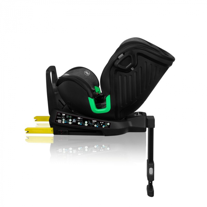 Scaun auto, Lionelo, Harmony i-Size, Rotire 360 grade, Protectie laterala, Cu spatar reglabil in 5 pozitii, Cu tetiera reglabila in 12 pozitii, 0-36 Kg, 40-150 cm, Cu Isofix, Husa din bambus, Conform  [16]