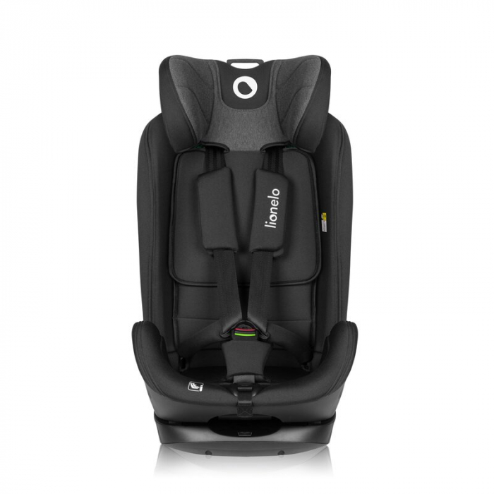Scaun auto, Lionelo, Harper i-Size, Isofix, Cu centura TopTether, Cu spatar inclinabil in 5 pozitii, Cu tetiera reglabila in 13 pozitii, Cu tehnologie Dri Seat, Instalare cu fata inainte, 9-36 kg, 76- [10]