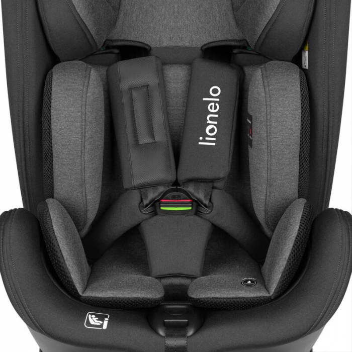Scaun auto, Lionelo, Harper i-Size, Isofix, Cu centura TopTether, Cu spatar inclinabil in 5 pozitii, Cu tetiera reglabila in 13 pozitii, Cu tehnologie Dri Seat, Instalare cu fata inainte, 9-36 kg, 76- [20]
