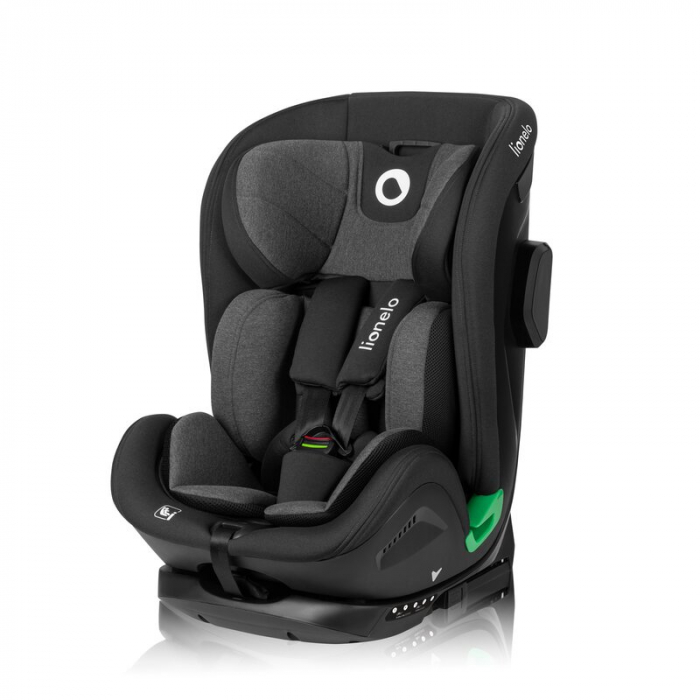 Scaun auto, Lionelo, Harper i-Size, Isofix, Cu centura TopTether, Cu spatar inclinabil in 5 pozitii, Cu tetiera reglabila in 13 pozitii, Cu tehnologie Dri Seat, Instalare cu fata inainte, 9-36 kg, 76- [1]