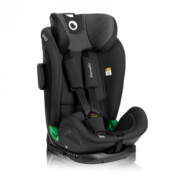 Scaun auto, Lionelo, Harper i-Size, Isofix, Cu centura TopTether, Cu spatar inclinabil in 5 pozitii, Cu tetiera reglabila in 13 pozitii, Cu tehnologie Dri Seat, Instalare cu fata inainte, 9-36 kg, 76- [7]