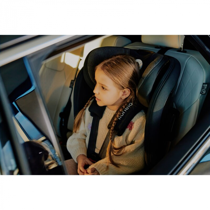 Scaun auto, Lionelo, Harper i-Size, Isofix, Cu centura TopTether, Cu spatar inclinabil in 5 pozitii, Cu tetiera reglabila in 13 pozitii, Cu tehnologie Dri Seat, Instalare cu fata inainte, 9-36 kg, 76- [44]