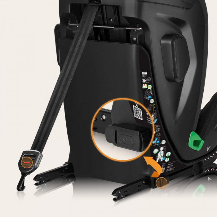 Scaun auto, Lionelo, Harper i-Size, Isofix, Cu centura TopTether, Cu spatar inclinabil in 5 pozitii, Cu tetiera reglabila in 13 pozitii, Cu tehnologie Dri Seat, Instalare cu fata inainte, 9-36 kg, 76- [34]