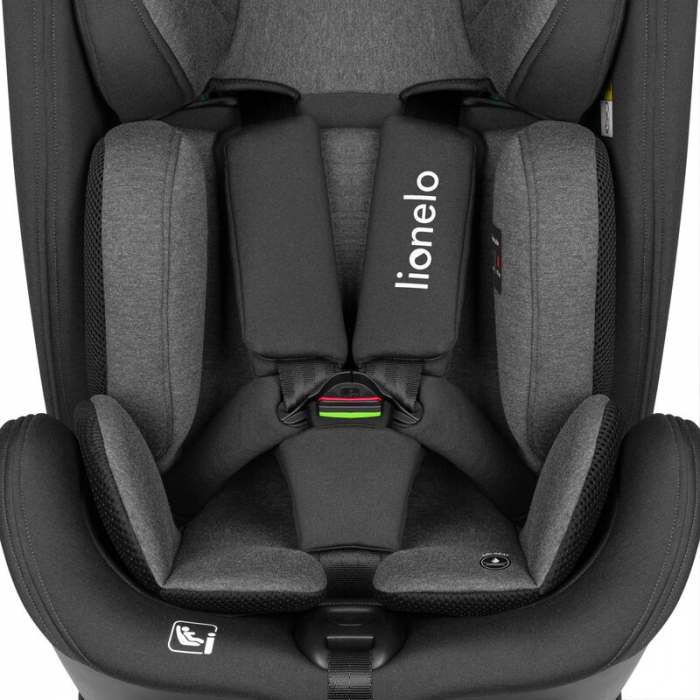 Scaun auto, Lionelo, Harper i-Size, Isofix, Cu centura TopTether, Cu spatar inclinabil in 5 pozitii, Cu tetiera reglabila in 13 pozitii, Cu tehnologie Dri Seat, Instalare cu fata inainte, 9-36 kg, 76- [19]