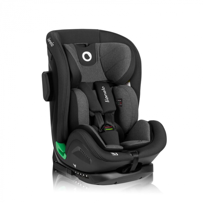 Scaun auto, Lionelo, Harper i-Size, Isofix, Cu centura TopTether, Cu spatar inclinabil in 5 pozitii, Cu tetiera reglabila in 13 pozitii, Cu tehnologie Dri Seat, Instalare cu fata inainte, 9-36 kg, 76- [6]