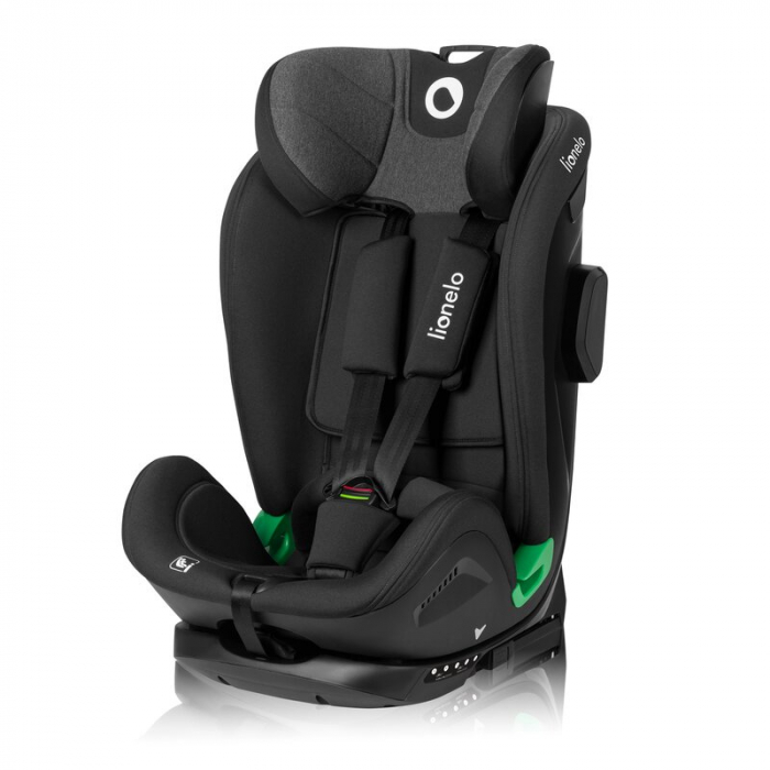 Scaun auto, Lionelo, Harper i-Size, Isofix, Cu centura TopTether, Cu spatar inclinabil in 5 pozitii, Cu tetiera reglabila in 13 pozitii, Cu tehnologie Dri Seat, Instalare cu fata inainte, 9-36 kg, 76- [3]